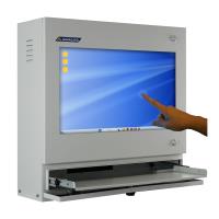 Contenitore touch screen industriale resistivo di Armagard